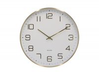 Karlsson Elegance Glow vægur 40cm hvid