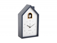 Karlsson Modern Cuckoo vægur 12x20x6cm mørkeblå