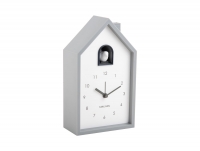 Karlsson Modern Cuckoo vægur 12x20x6cm grå
