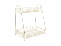 Køkkenstativ Tidy 30x35x20cm metal guld