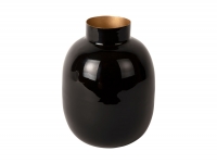 Vase Mila 19,5x8,6cm sort