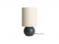 Leitmotiv Alma bordlampe Ø16cm keramik sort