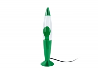 Leitmotiv Funky Rocket Lava bordlampe Ø8,6cm grøn