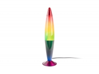 Leitmotiv Rainbow Rocket Lava bordlampe Ø10,8cm grøn