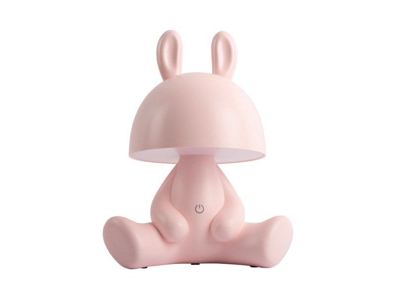 Leitmotiv Bunny LED bordlampe 17x27cm lyserød
