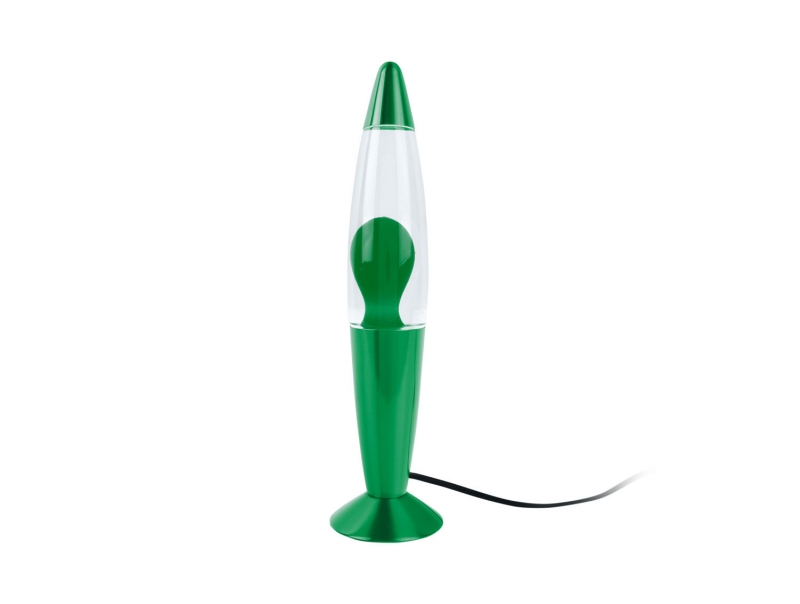 Leitmotiv Funky Rocket Lava bordlampe Ø8,6cm grøn