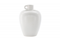 Cent vase Ø24cm højde 33cm offwhite