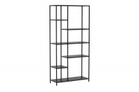 El Alto reol 80x164x30cm sort