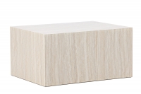 York sofabord 80x60x40cm MDF sand