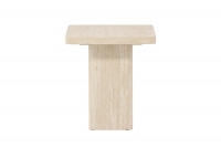 Qvart sofabord 50x50x56 cm MDF beige