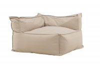 Rambo hjørne loungesofa 105x105cm beige