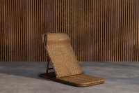 Ellie lounge solstol i rattan brun