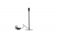 Dasir bordlampe uden skærm 43 cm i sort stål
