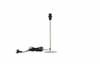 Dasir bordlampe uden skærm 43 cm i beige stål