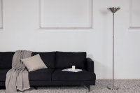 Corong gulvlampe 180cm stål sølv