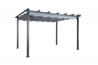 Lazio pergola 395x295x245cm grå