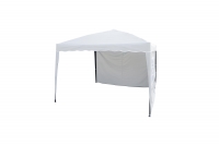 Pavillon Easy up Gazebo 295x295cm med 2 sider hvid