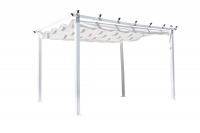 Lazio pergola 395x295x245cm hvid