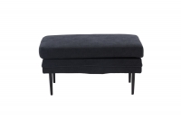 Boom Ottoman 90x70cm sort