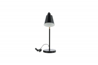 Skott bordlampe 58cm stål sort