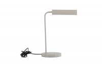 Harmonica bordlampe 43cm stål beige
