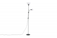 Bagasi gulvlampe 178cm stål grå