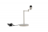 Virro bordlampe 41,5cm stål beige