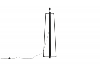 Avspark gulvlampe 137cm sort