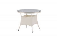 Volta glasbord til udend&oslash;rsbrug &Oslash;90cm hvid