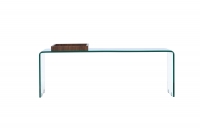 Telemark sofabord i glas 110x50cm