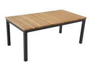 Brasilia udend&oslash;rs sofabord 110x60 teak sort
