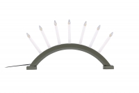 Kebnekaise adventsstage 55x34cm fyrretræ grøn