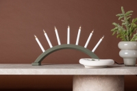 Kebnekaise bordlampe 55x34cm fyrretræ grøn