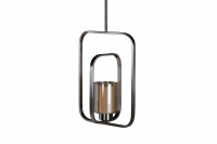 Aludra loftlampe 34x12x46 cm sølv