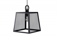 Hage loftlampe 28x28 cm højde 38 cm sort