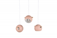 Tubbie loftlamp Ø16 cm gammelrosa 