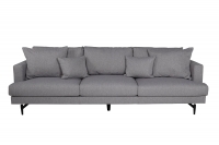 Sofia sofa 3-personers grå stof