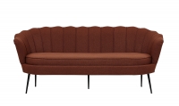 Calais 3-personers sofa 180cm r&oslash;d