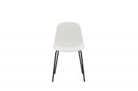 Arctic spisebordsstol i plast hvid