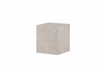 York sofabord 40x40x45cm marmorlook beige