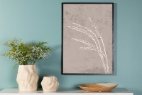 Plakat Seeds 70x100cm beige