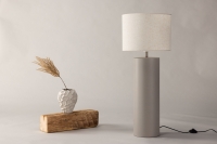 Umeå x Josefin Lustig gulvlampe Ø40cm grå