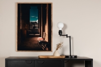 Plakat Tunnel Vision 70x100cm brun