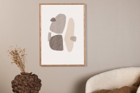 Plakat Shapes 70x100cm beige