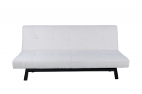 Bodil sovesofa 180cm i hvidt teddy stof