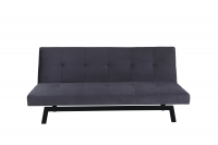 Bodil sovesofa 180cm i mørkegrå velour