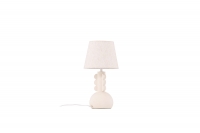 Mellerud bordlampe Ø23cm beton beige