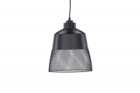 Toulon loftlampe Ø24cm i sort med meshdesign