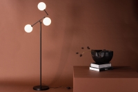 Marsan gulvlampe 160x15cm sort