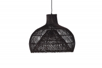 Laroche loftlampe Ø45cm i sort rotting